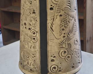 Weller Burntwood pedestal 
