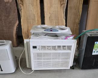 Denali Aire 15,000 BTU a/c used one season. Dehumidifiers and fans