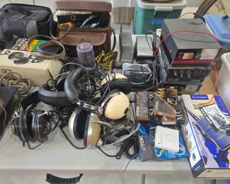 Vintage headphones 
