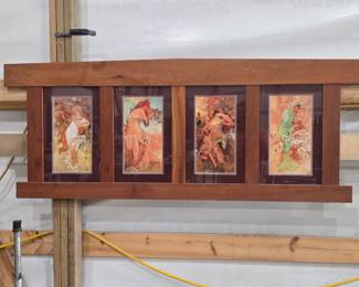 Alphonse Mucha. The Seasons.