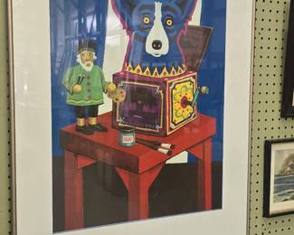 George Rodrigue. Pop Goes The Revel. 1998 