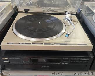 Pioneer PL-400 & Onkyo R1