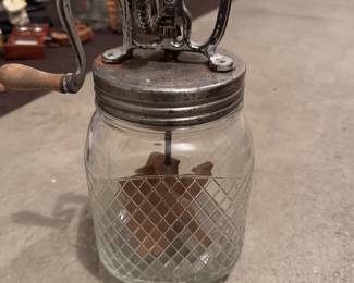 Antique churner