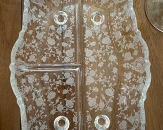 Rose point crystal
