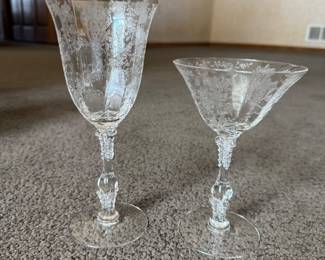 Rose point crystal