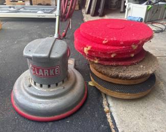 clarke floor machine