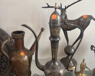 vintage and antique brass pieces