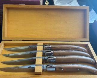 wiliams sonoma olive wood specialty knives
