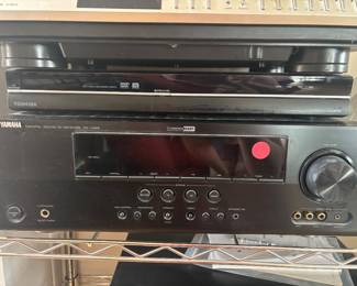 yamaha reiciever and dvd player