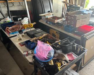 tools tool cart extension cords 