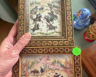 persian antique small art very detailed