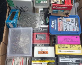 nails screws