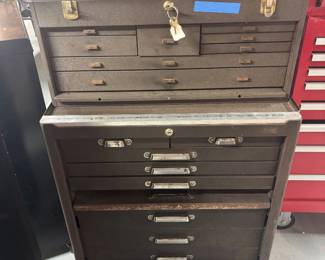 vintage kennedy machinist  tool chest