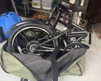 zizzo folding bike like new