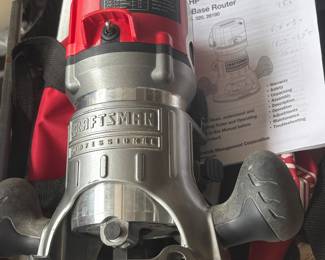 Two routers craftsman pro