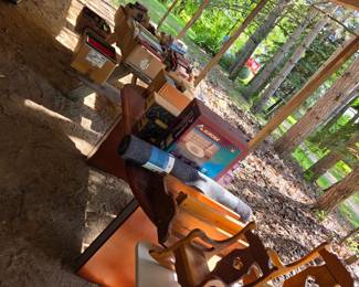 books, tables