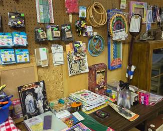 various crafting supplies