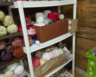 Various Cotton Crochet thread and yarn