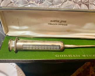 sterling silver 1960's Gorham Martini  Vermouth dispenser 