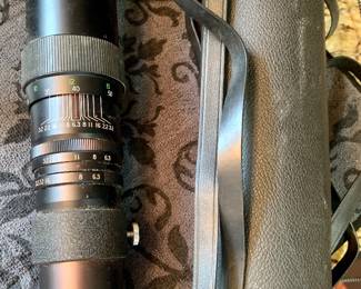 Vintage telephoto lens