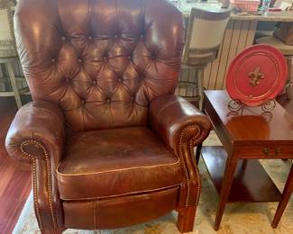 leather Lazy Boy recliner