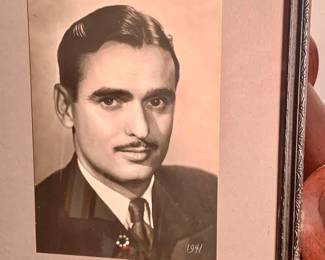 an original Fonville Winans, famous Louisiana photographer, portrait and signature