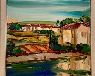2nd original painting by Canadian artist Maya Eventov