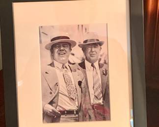 Fonville Winans photograph of Huey Long and LSU President Smith,,  Smith went on to be imprisoned for embezzlement and Long was   1935-Smith went on to be imprisoned for embellishment and Long was assassinated