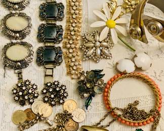 small sample of the costume jewelry