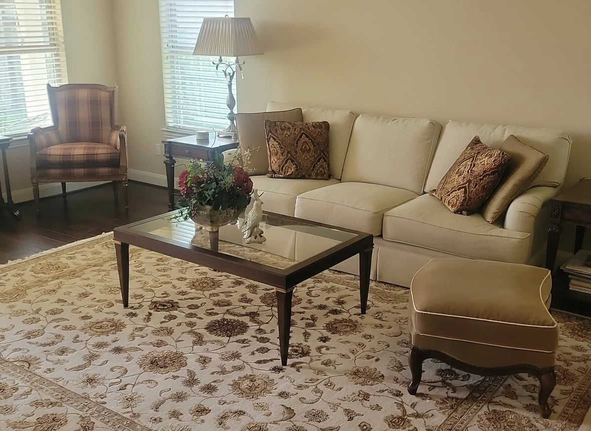 Oriental Weavers Generations Red or Beige Area Rug