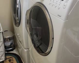 Samsung VRT Steam Front Load Washer and Electric Dryer Set