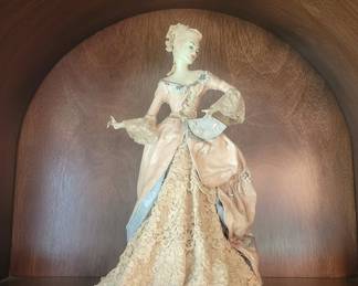Vintage Ballerina or Court Lady Figurine