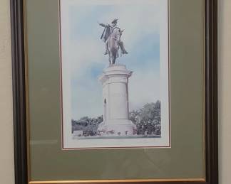 General Robert E. Lee Monument Print