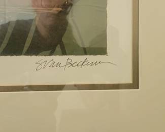 Signed Print by Sarah Van Beckum