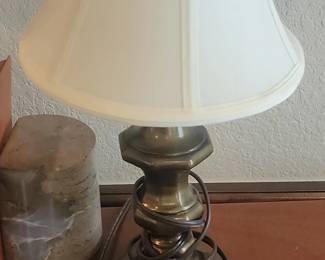Stiffel Brass Octagonal Table Lamp