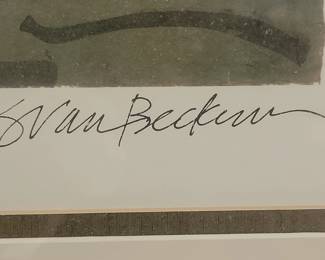 Stan Van Beckum Botanical Print