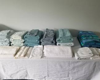 Plush towels and bath sheets 