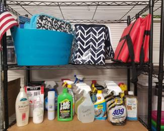 Garage and kitchen items