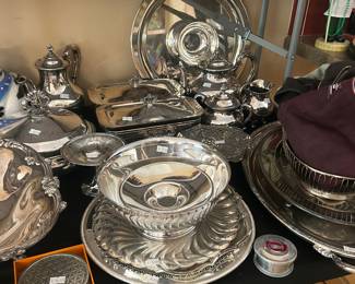 Silver plate items