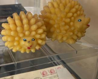 Vintage rubber squeaky toys
