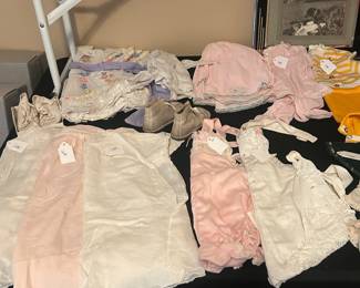Vintage baby clothes