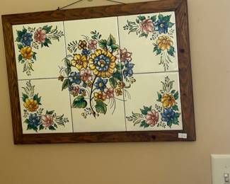 Tiled wall art/trivet