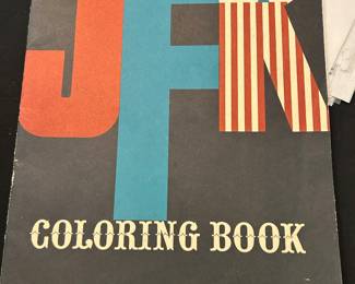 Vintage coloring book