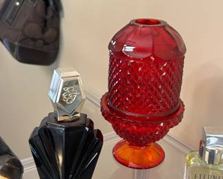 Red fairy lamp