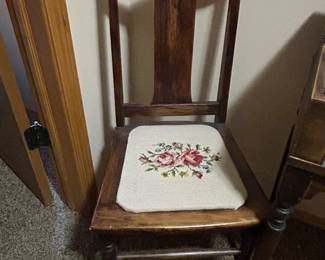 Needlepoint chair