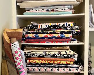 Assorted Fabric Bolts