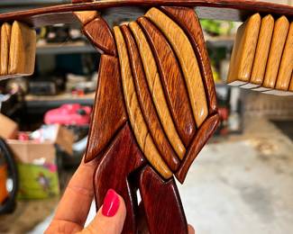 Handcrafted Intrasia Wood Art