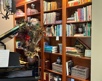 Bookshelf Full of Coffee Table Books