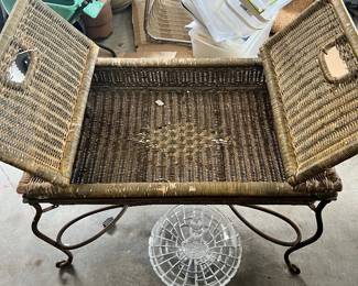 Vintage Wicker Table