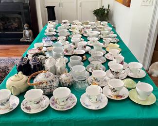 Assorted Tea Cup Collection